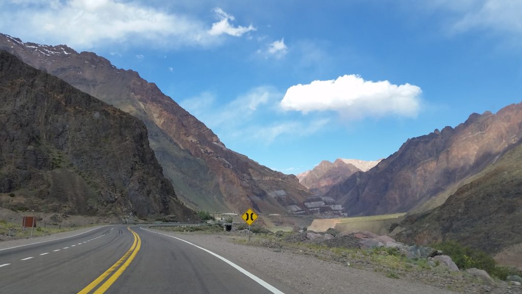 Em algum lugar entre Santiago e Mendoza...